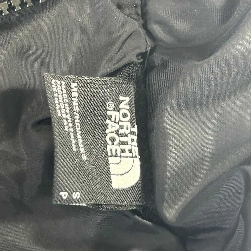 The North Face Men's Full Zip Quilted Puffer Jacket Black Insulated Size Small